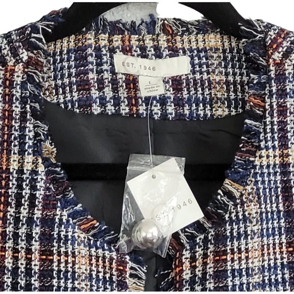 Cato Plaid Button Down Jacket Size - L - Picture 4 of 11